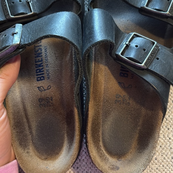 Birkenstock Black Sandals Arizona - Picture 3 of 3